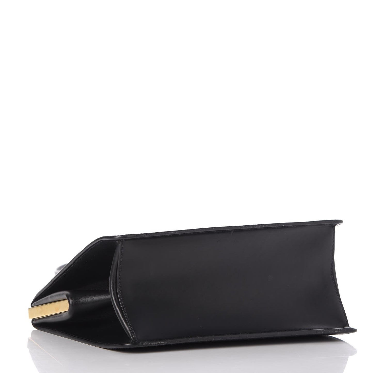 Saffiano City Calfskin Light Frame Bag Nero Black