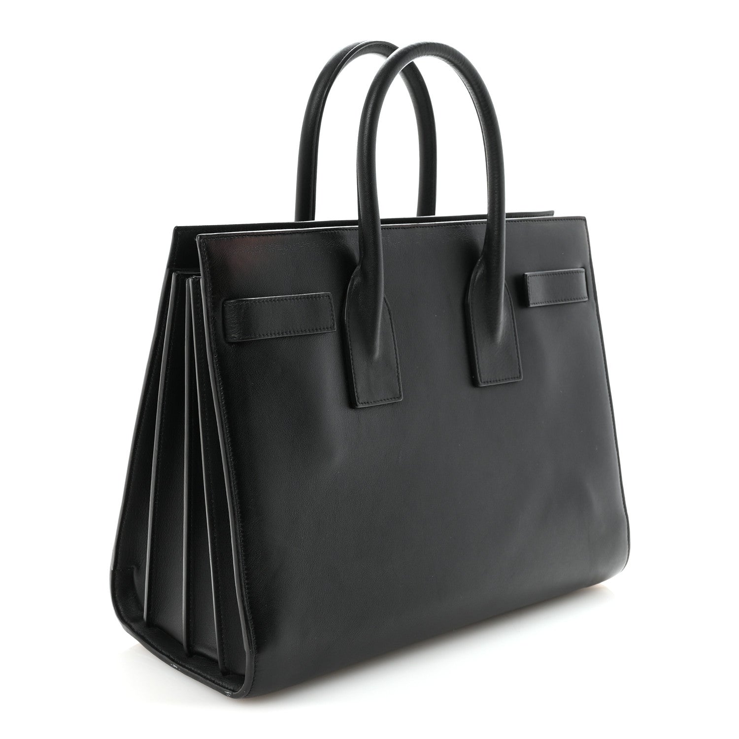 Saint Laurent Smooth Calfskin Small Sac De Jour Black 3 of 10