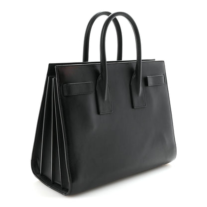 Saint Laurent Smooth Calfskin Small Sac De Jour Black 3 of 10