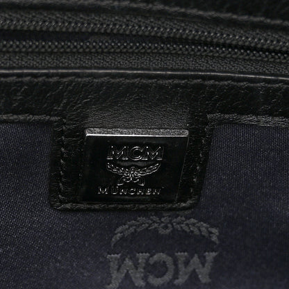 MCM Visetos Studded Colorblock Stark Brock Backpack Blue 7 of 10