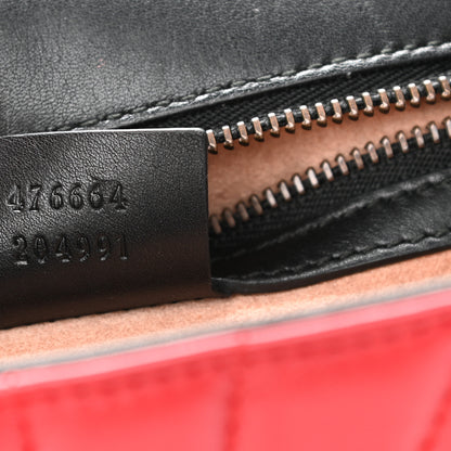 Gucci Calfskin Bamboo Trapuntata Queen Margaret Backpack Blue Agata Hibiscus Red Mystic White Sugar Pink 7 of 11