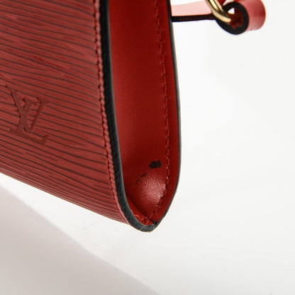 Louis Vuitton Epi Pochette Accessories 24 Castillan Red 7 of 7