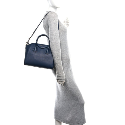 Givenchy Sugar Goatskin Small Antigona Night Blue 2 of 10