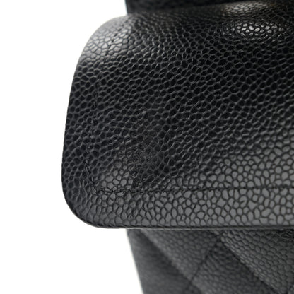 Chanel Caviar Quilted Small Double Flap Black 12 of 13