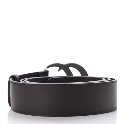 Gucci Moon Calfskin Nickel Double G 40mm Belt 100 40 Dark Cocoa 2 of 5