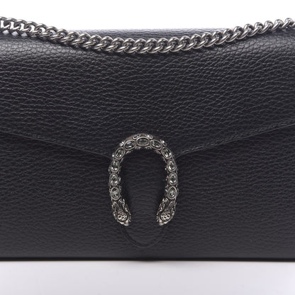 Gucci Calfskin Mini Dionysus Chain Wallet Black 10 of 11