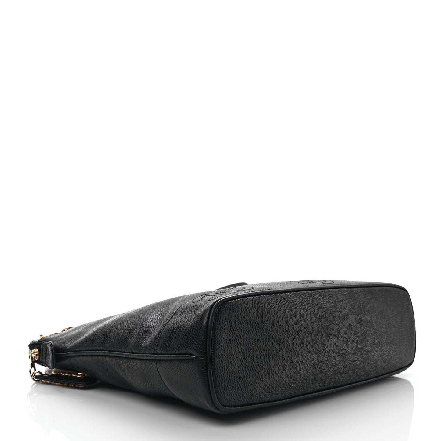 Caviar CC Shoulder Bag Black