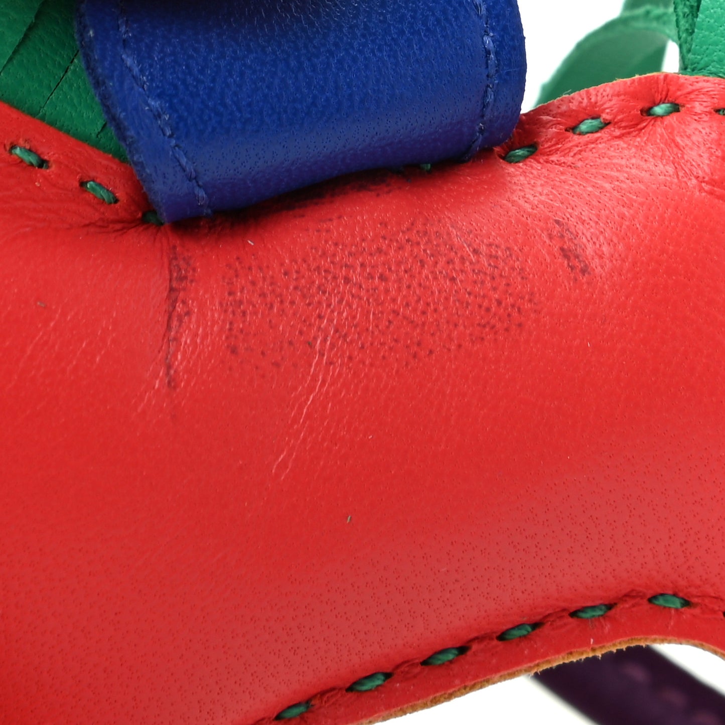 Milo Lambskin Grigri Rodeo Bag Charm PM Multicolor