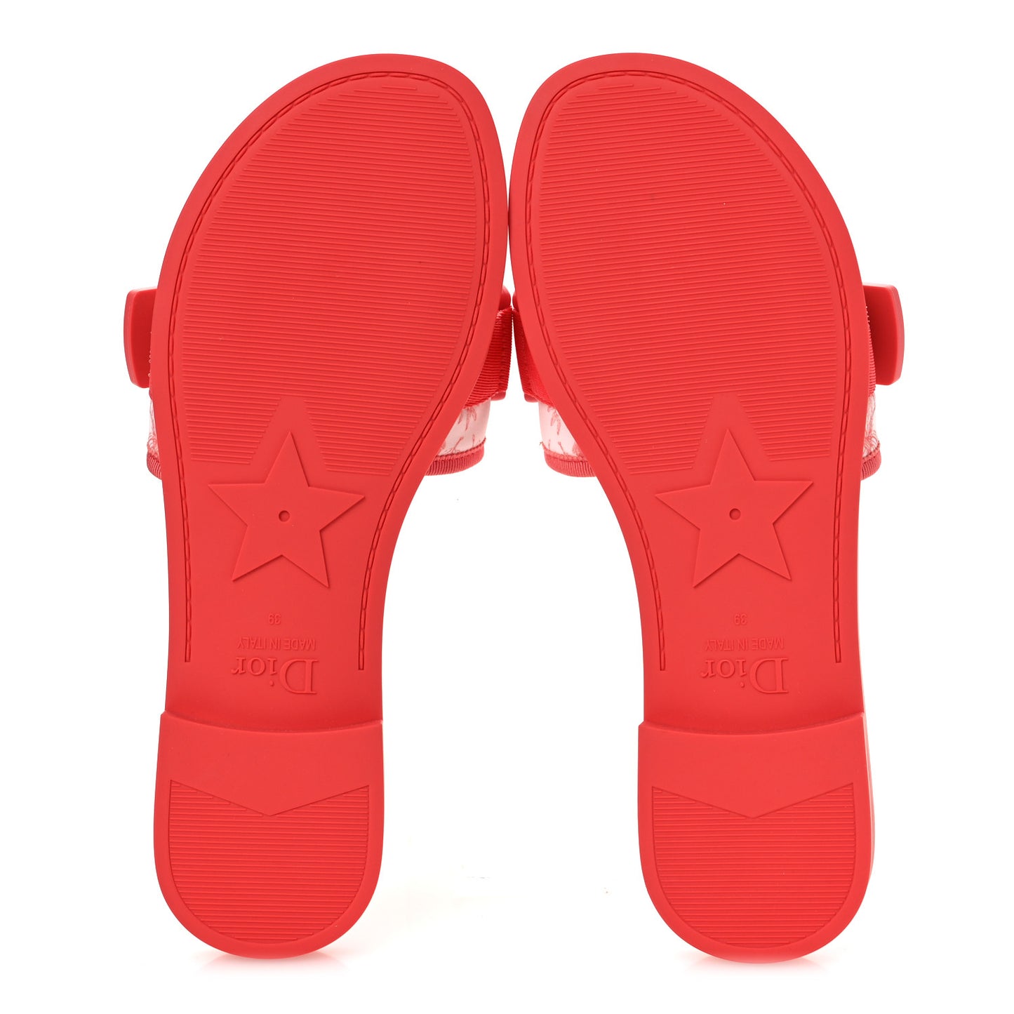 Nylon Dio(r)evolution Slide Sandals 39 Pink