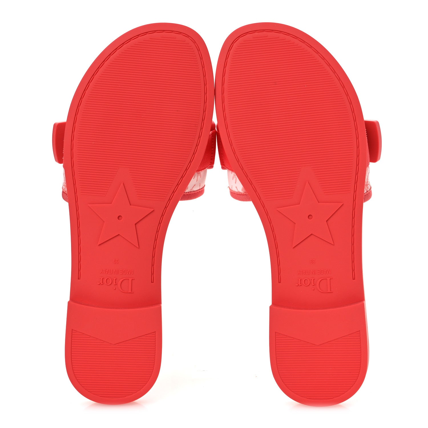 Christian Dior Nylon Dio(r)evolution Slide Sandals 39 Pink 7 of 10