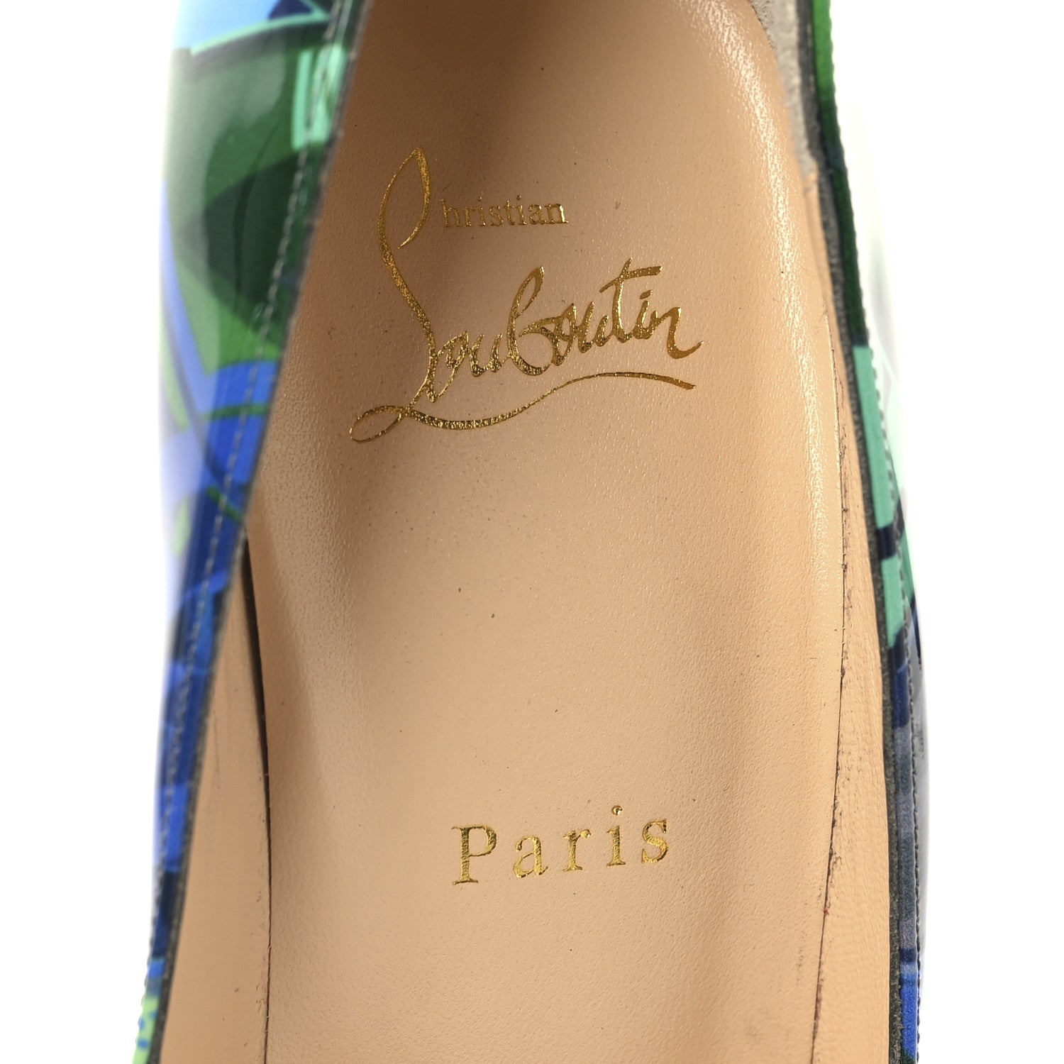 Christian Louboutin Patent Metrograf Pigalle Follies 100 Pumps 39 Multicolor 8 of 9