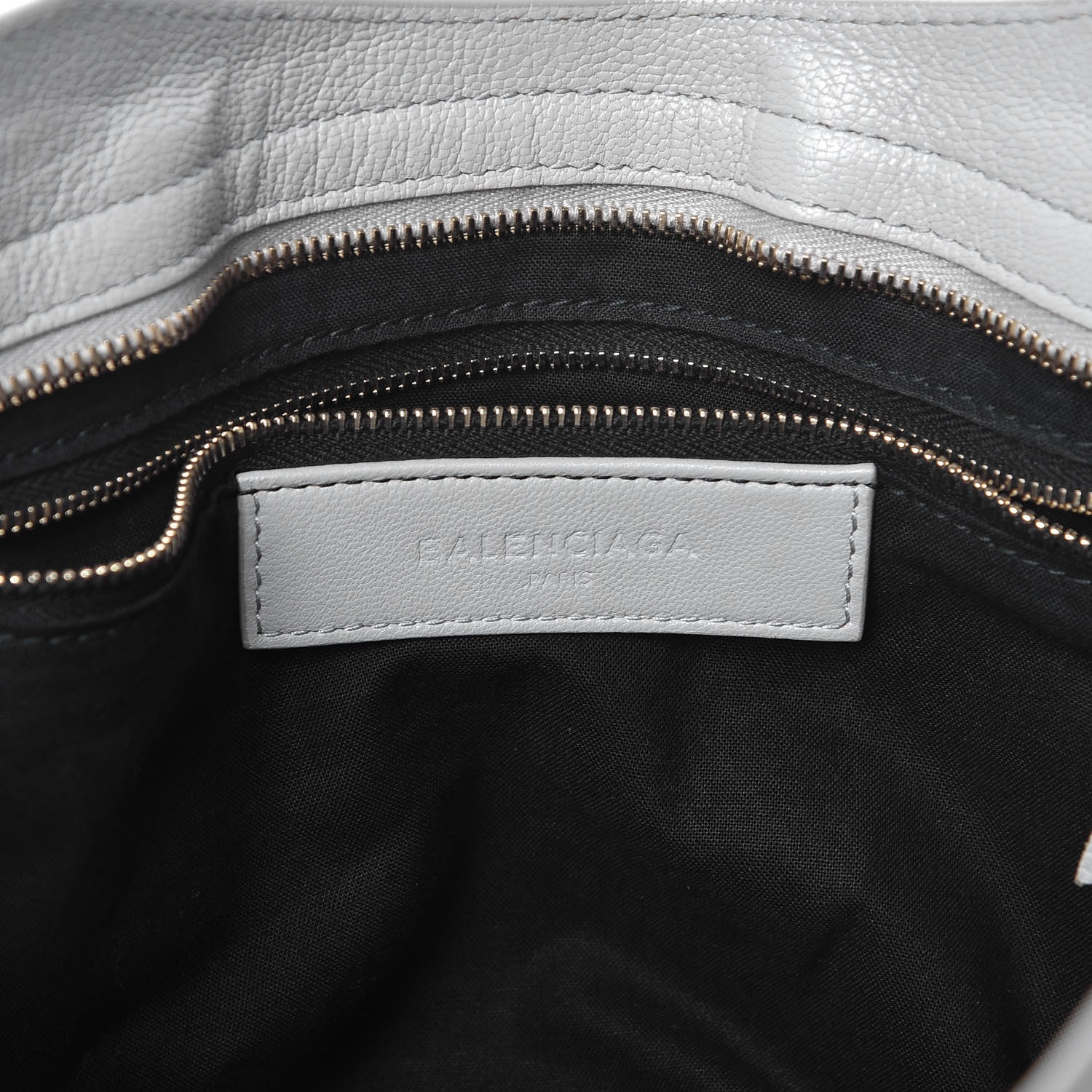 Balenciaga Chevre Gold Metallic Edge Hardware City Gris Perle 6 of 15