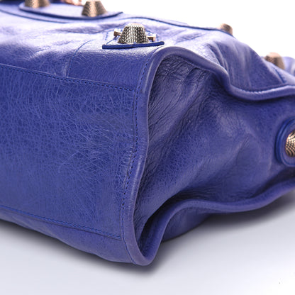 Balenciaga Agneau Giant 21 Rose Gold Hardware City Bleu Lavande 9 of 13