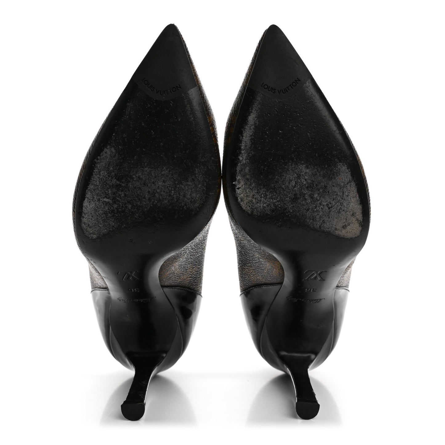 Monogram Cherie Pumps 36 Black