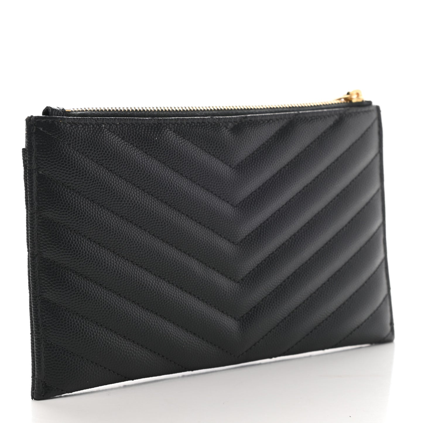 Grain De Poudre Chevron Monogram Bill Pouch Storm