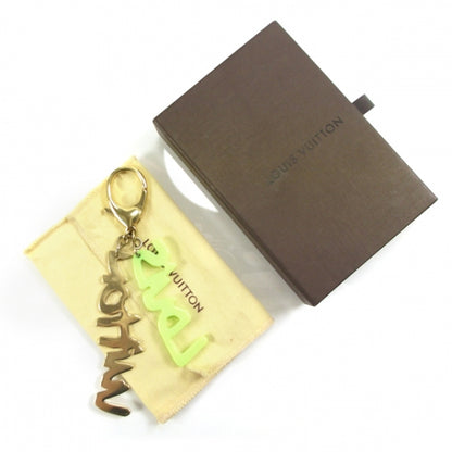 Louis Vuitton Graffiti Bag Charm Green 2 of 3