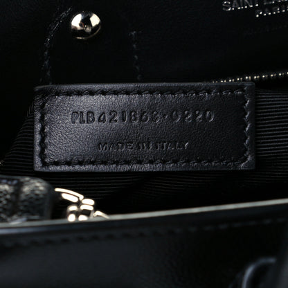 Saint Laurent Grain De Poudre Baby Sac De Jour Black 8 of 11
