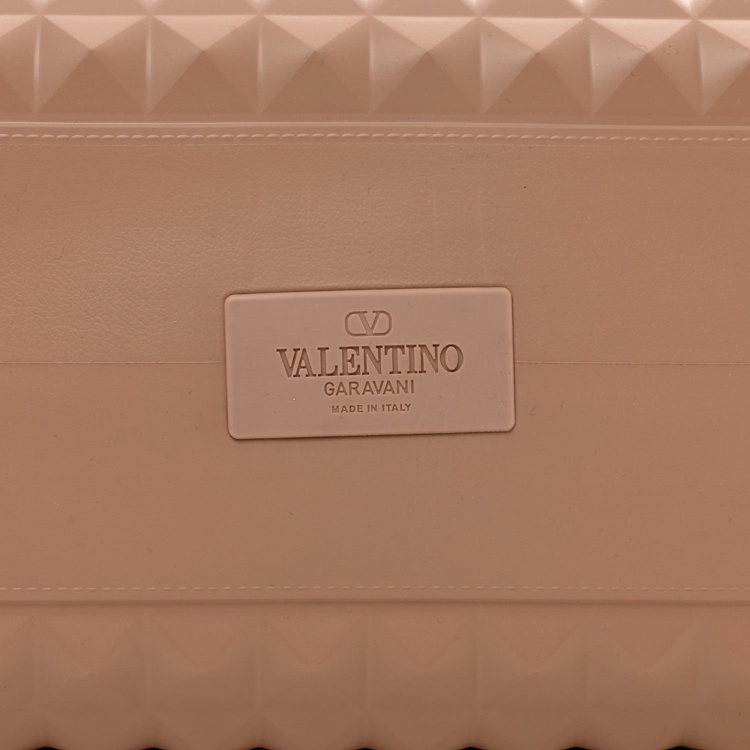 Valentino Garavani Rubber Le Troisieme Tote Rose Cannelle 6 of 8