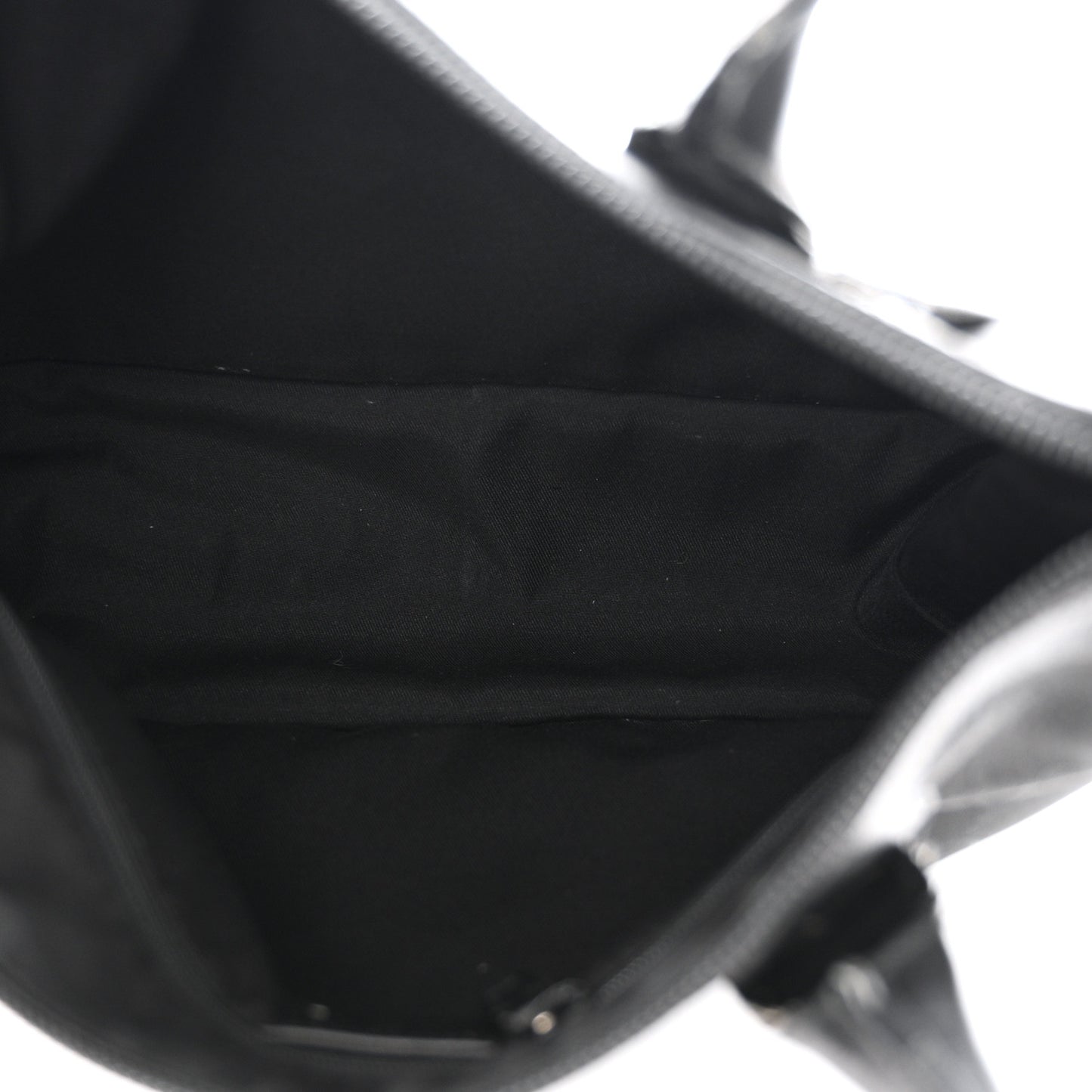 Nylon Monogram Tote Bag Black