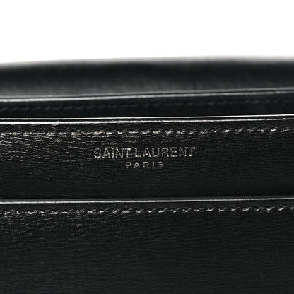 Saint Laurent Calfskin Medium Monogram Sunset Black 6 of 10