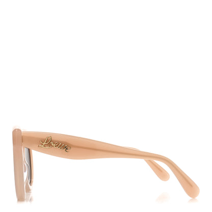 Loewe Acetate Round Sunglasses LW40089I Light Pink 3 of 6