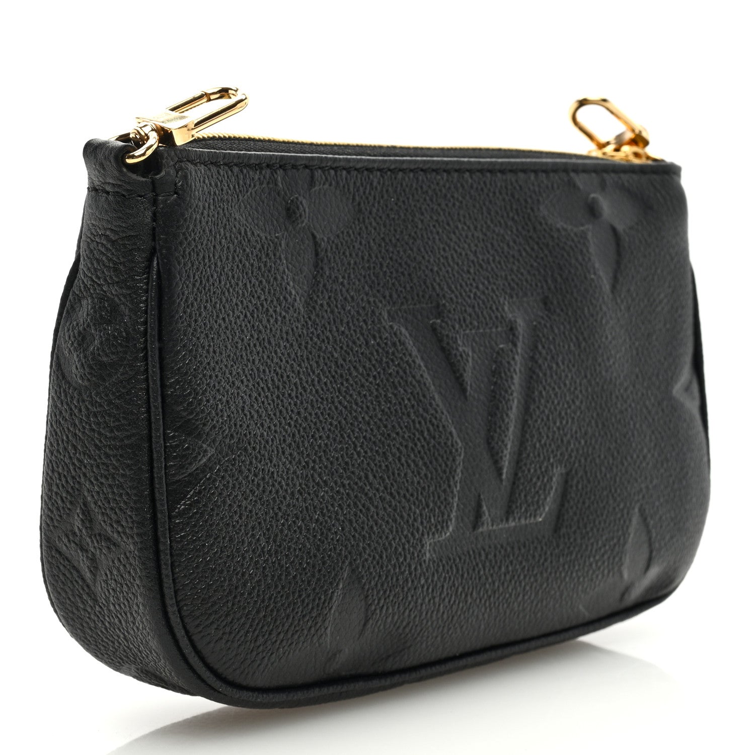 Louis Vuitton Empreinte Monogram Giant Multi Pochette Accessories Small Pochette Black 3 of 8