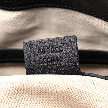 Gucci Pebbled Calfskin Large Soho Hobo Black 7 of 15