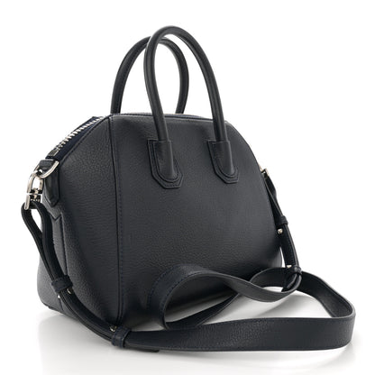 Givenchy Sugar Goatskin Mini Antigona Night Blue 3 of 13