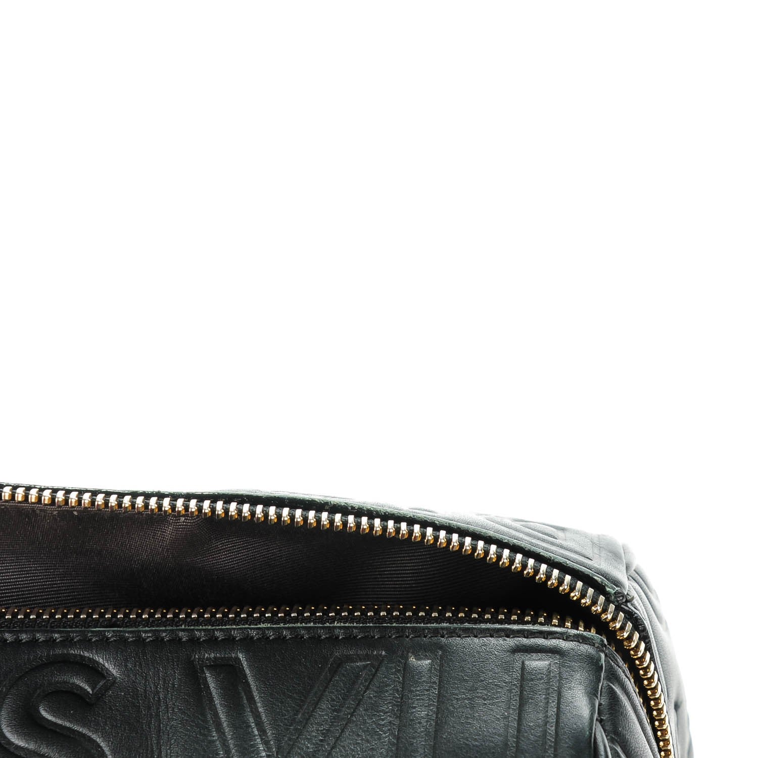 Louis Vuitton Calfskin Embossed Speedy Cube 30 Black 10 of 10
