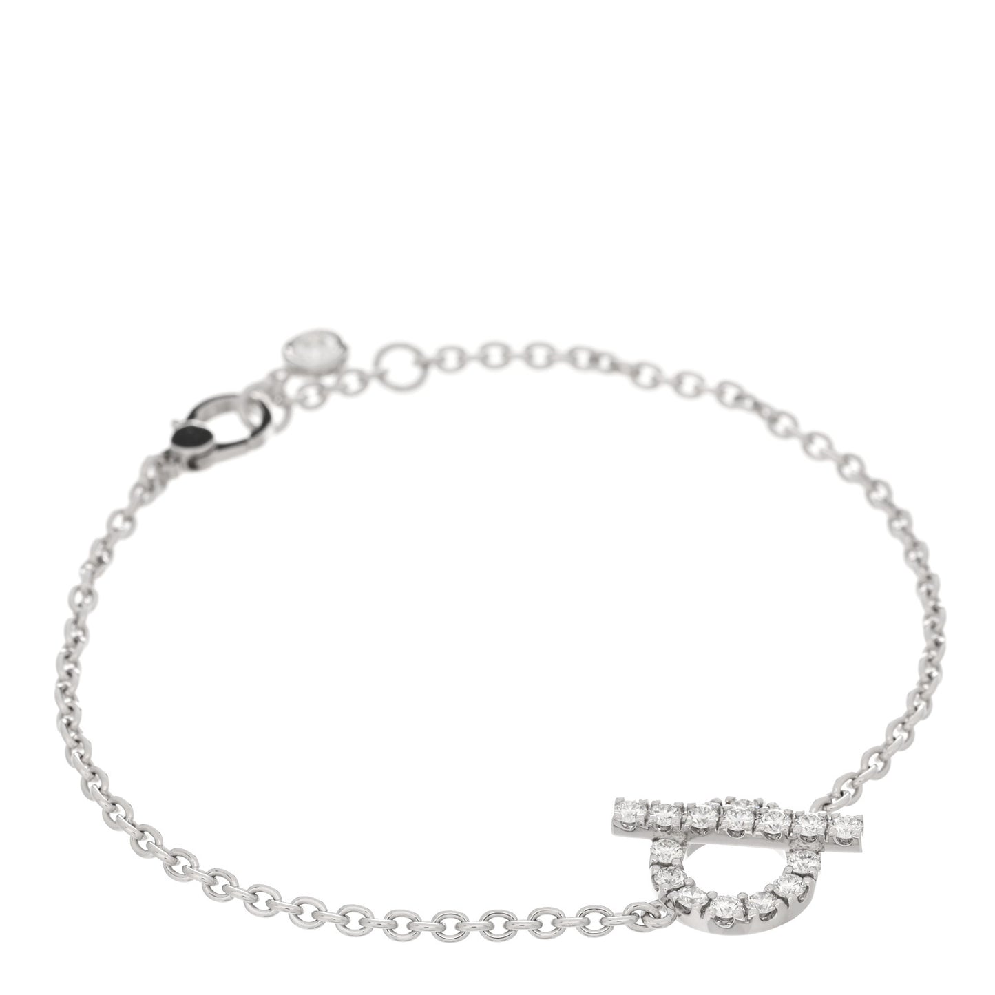 18K White Gold Diamond Finesse Bracelet SH