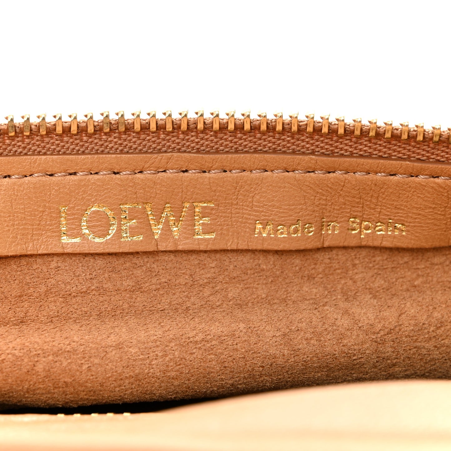 Lambskin Pleated Bracelet Pouch Shoulder Bag Warm Desert