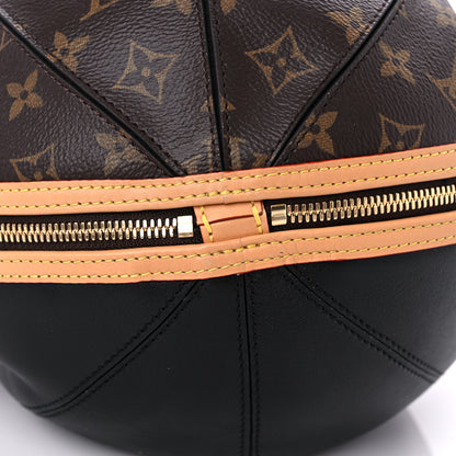 Louis Vuitton Monogram Braided Egg Bag Black 9 of 11