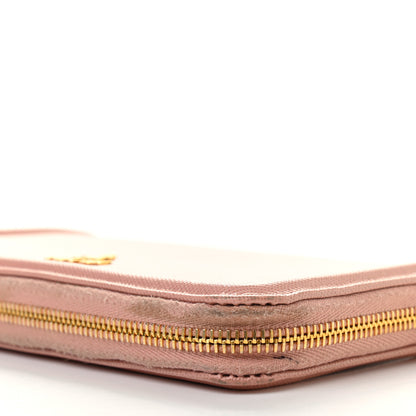 Prada Saffiano Metal Zip Around Wallet Pesco 11 of 16
