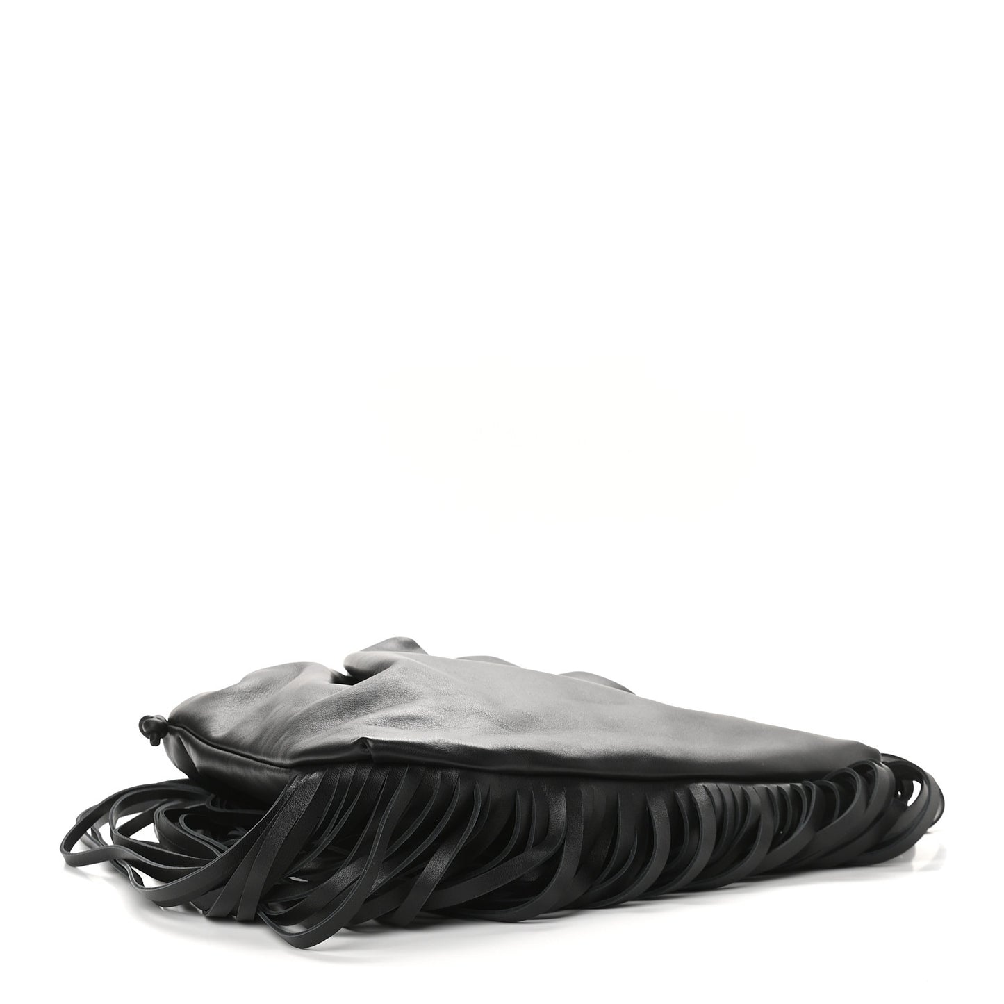 Nappa The Fringe Pouch Shoulder Bag Black