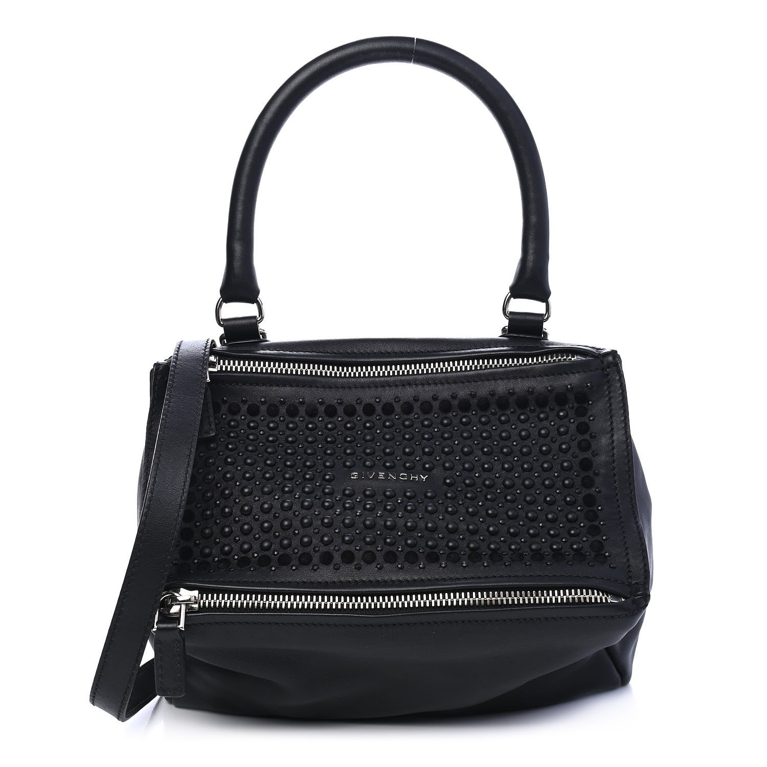 Givenchy Calfskin Embellished Small Pandora Black 1 of 9