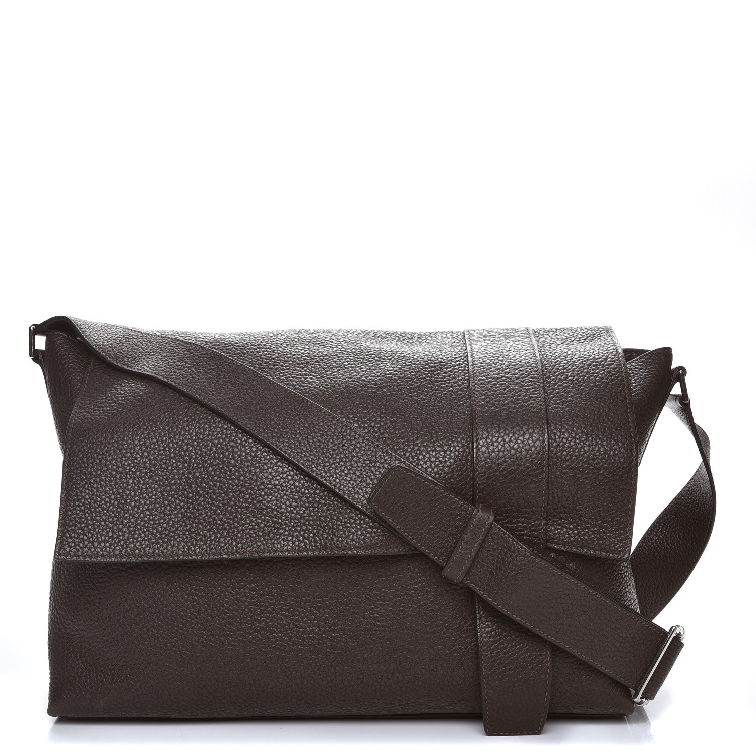 Hermes Taurillon Clemence Alfred 35 Chocolate 5 of 8