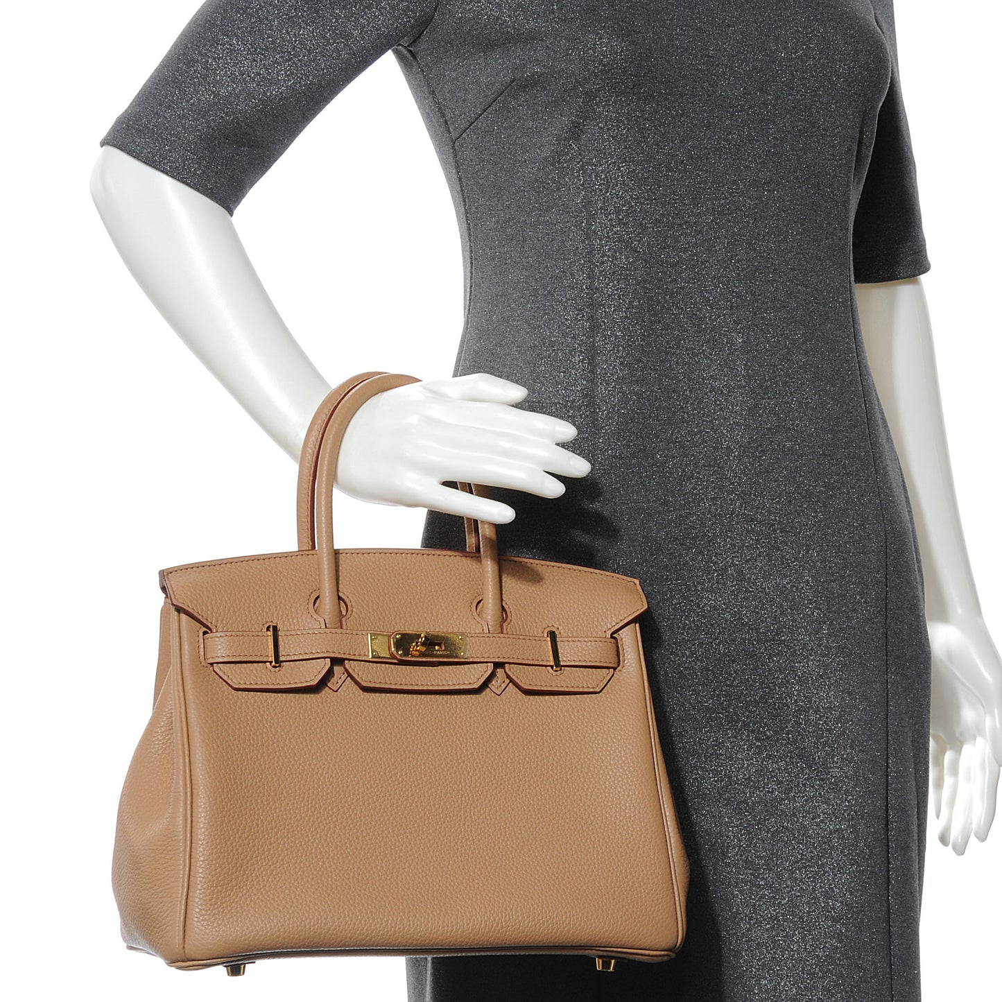 Birkin 30 Camel GHW