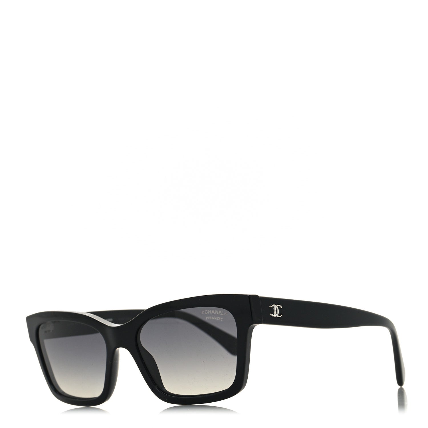 Chanel Acetate Square Sunglasses 5417 Black 1 of 8