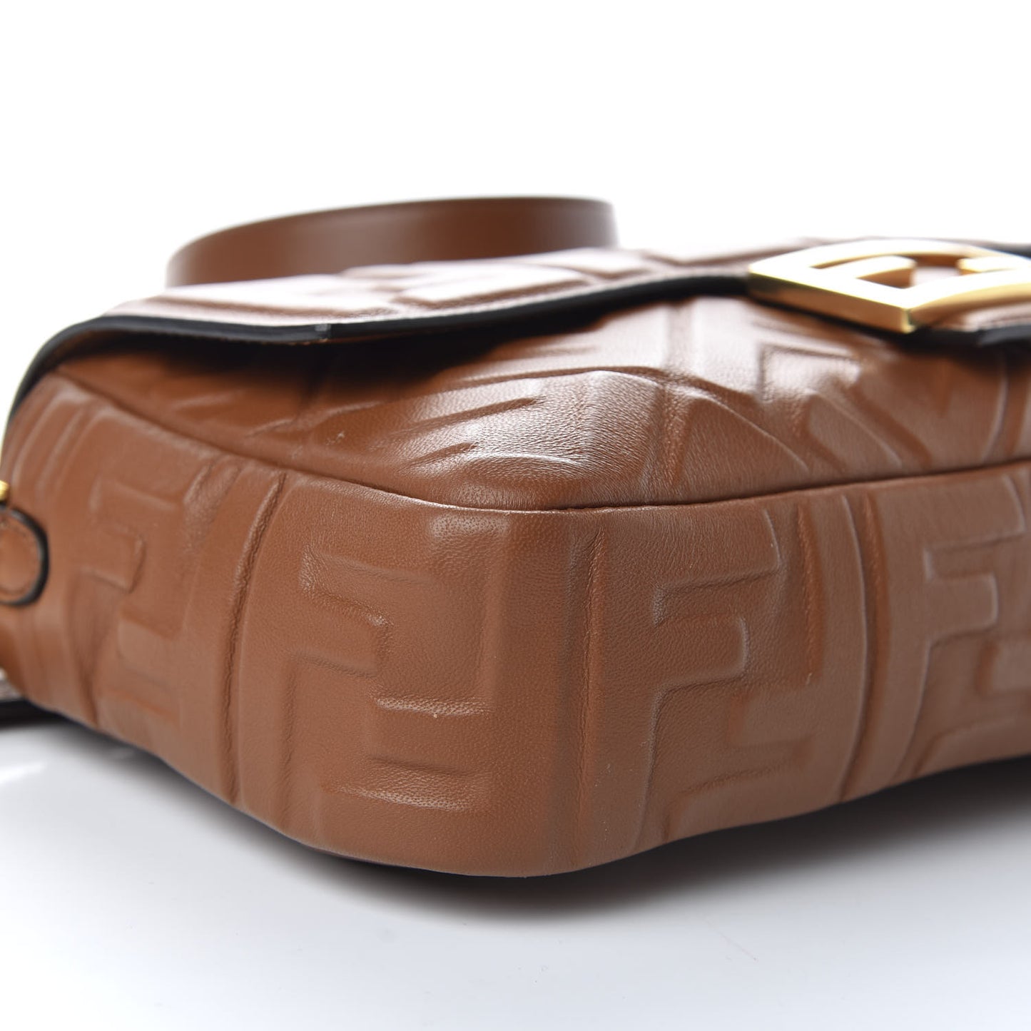 Nappa FF 1974 Embossed Baguette Coloniale