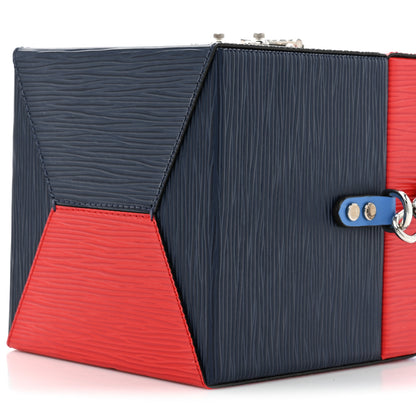 Louis Vuitton Epi Bleecker Box Indigo Coquelicot 7 of 8