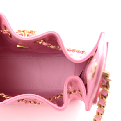 Chanel Caviar Quilted Mini Chanel 25 Handbag Pink 5 of 11