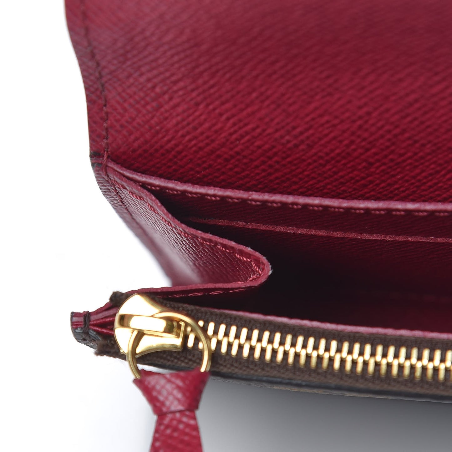 Monogram Rosalie Coin Purse Fuchsia