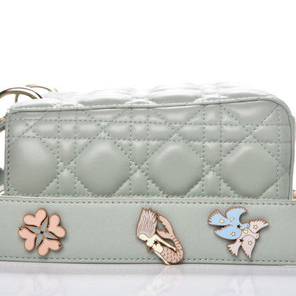 Christian Dior Lambskin Cannage Small My Lady Dior Pistachio 8 of 14