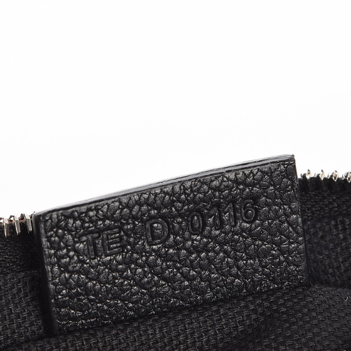Sugar Goatskin Pandora Wristlet Black