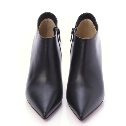 Christian Louboutin Calfskin Gorgona 85 Ankle Boots 38.5 Black 2 of 8