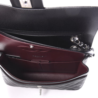 Chanel Caviar Quilted Medium Double Flap Black 5 of 9