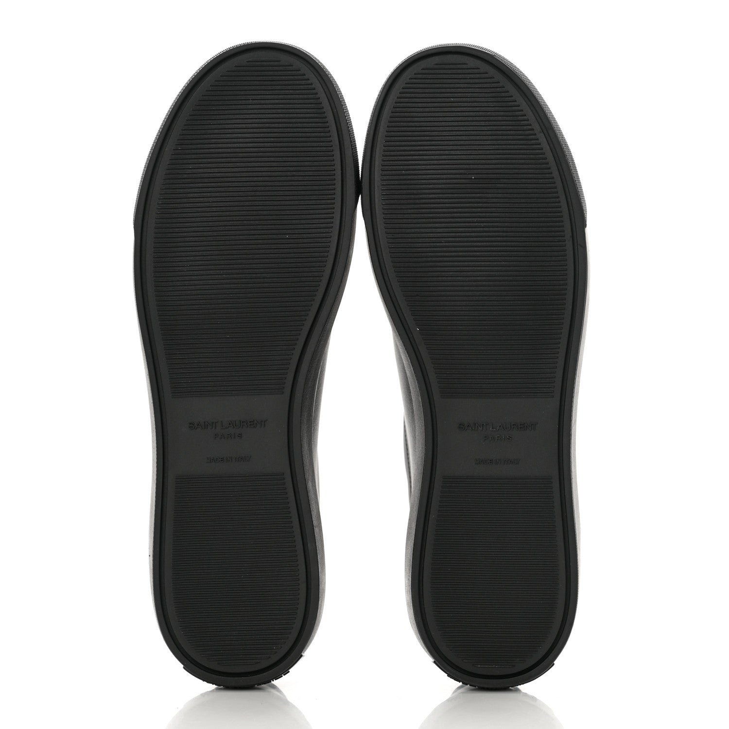 Saint Laurent Calfskin Andy Low Top Sneakers 39 Black 6 of 9