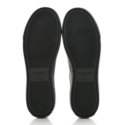 Saint Laurent Calfskin Andy Low Top Sneakers 39 Black 6 of 9