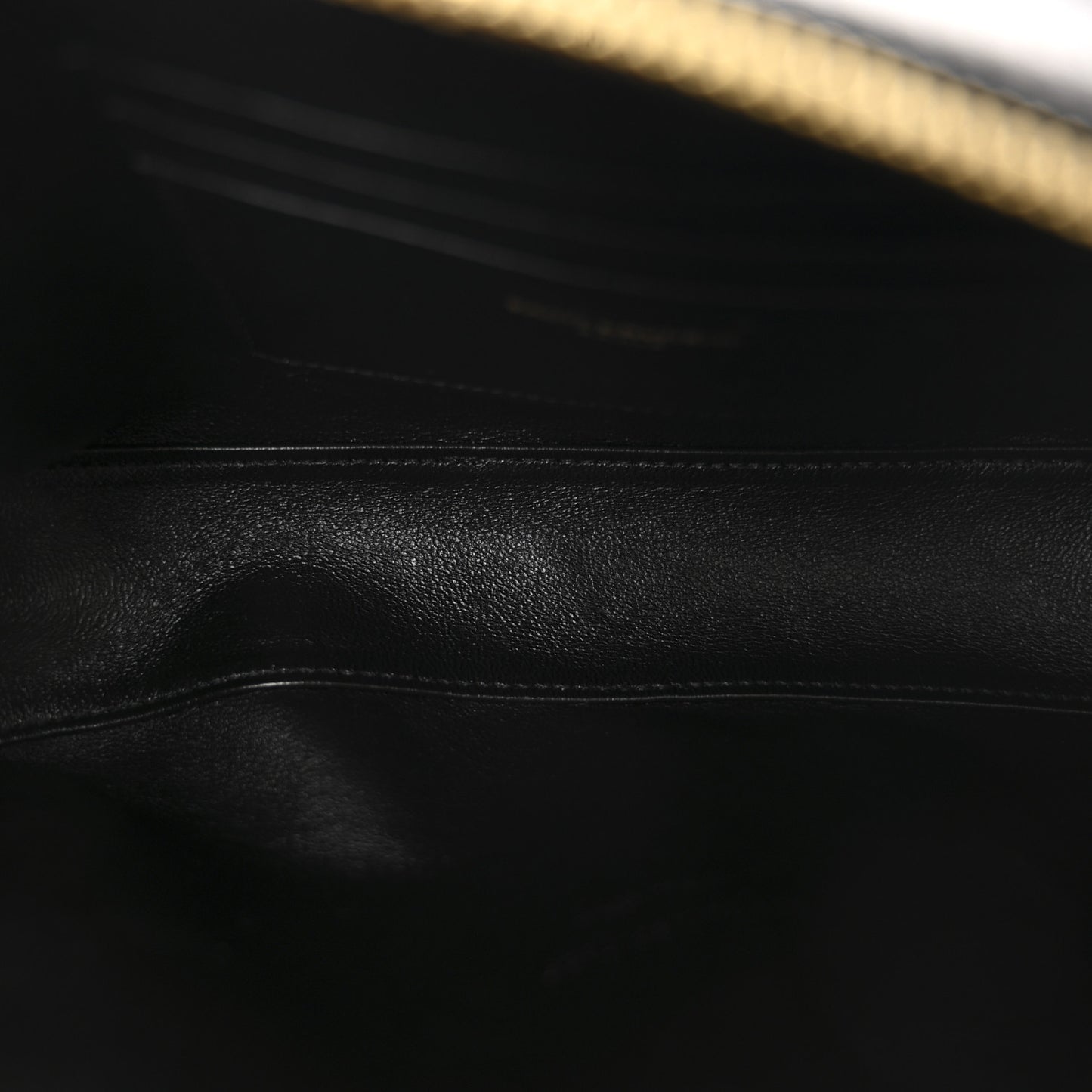 Lambskin Quilted Mini Camera Bag Black