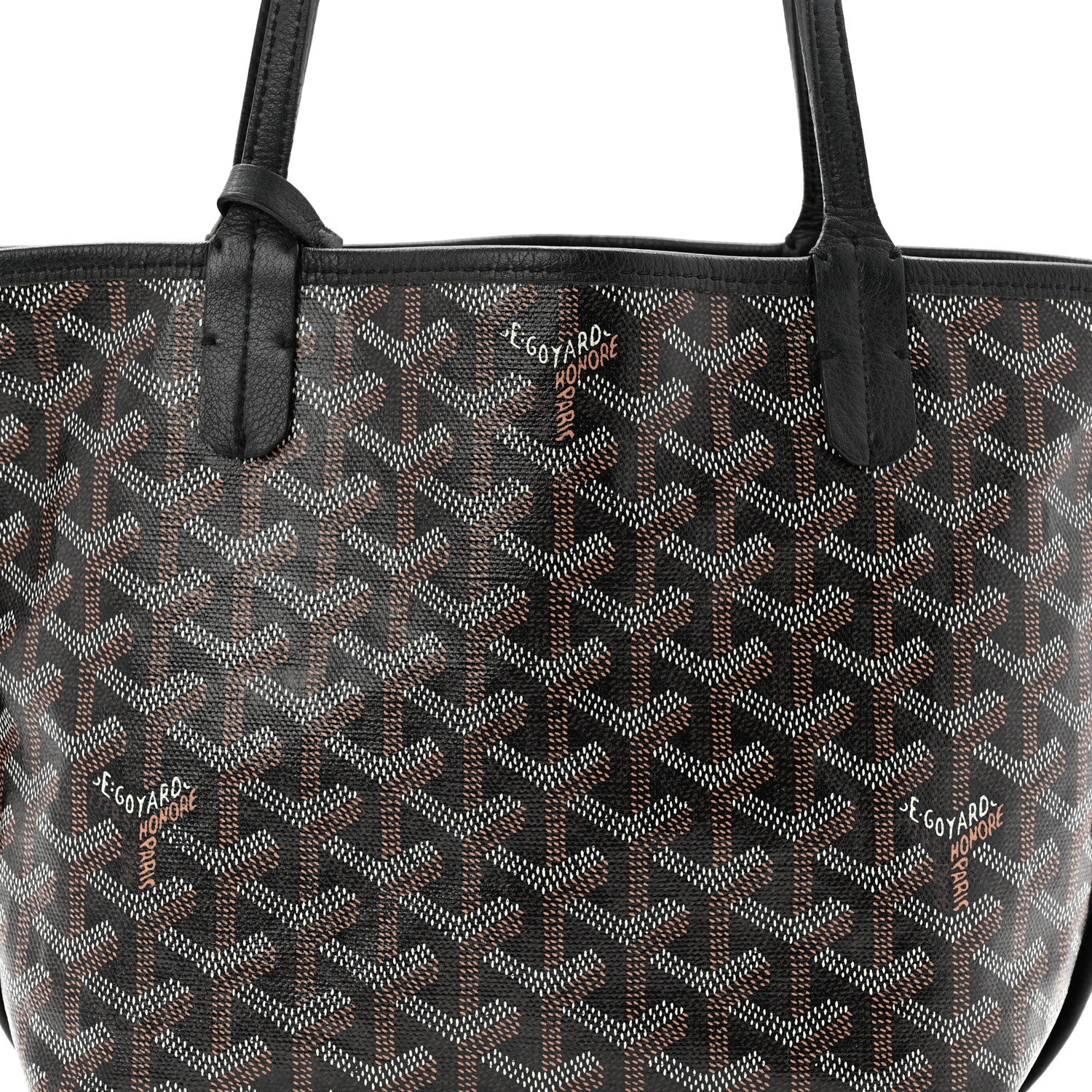 Goyard Goyardine Reversible Mini Anjou Black 14 of 18